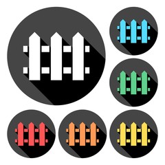 Fence icons