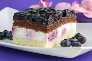 Heidelbeer-Buttermilch-Kuchen