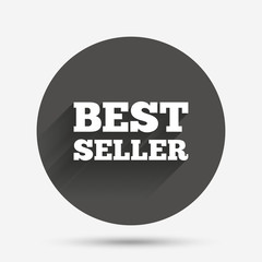 Best seller sign icon. Best seller award symbol