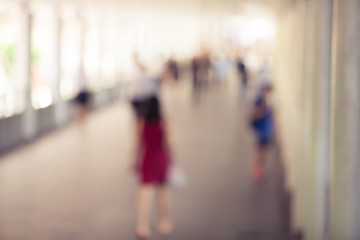 blurry background of manAbstract blurry background of many peopl