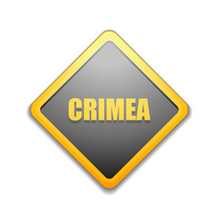 Obraz premium Crimea Hazard sign