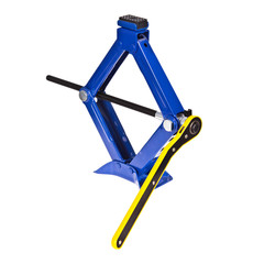 Fifty tonn Hydraulic Bottle Car Jack on white background