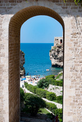 Polignano a Mare in Bari, Italy