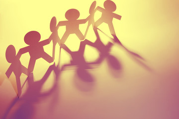 Team united together