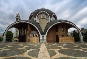 Beautiful orthodox church in Skopje - Macedonia