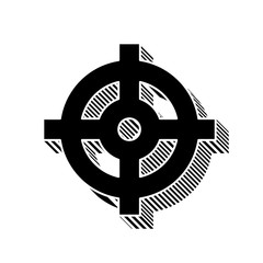 ikona ze wzorku pasków i kresek © vempireart