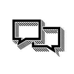 ikona ze wzorku pasków i kresek © vempireart