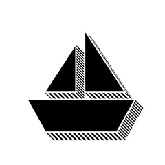 ikona ze wzorku pasków i kresek © vempireart