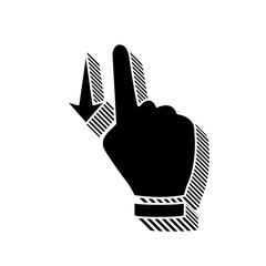 ikona ze wzorku pasków i kresek