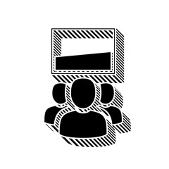 ikona ze wzorku pasków i kresek © vempireart