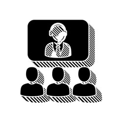 ikona ze wzorku pasków i kresek © vempireart