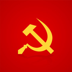 Hammer and sickle symbol USSR