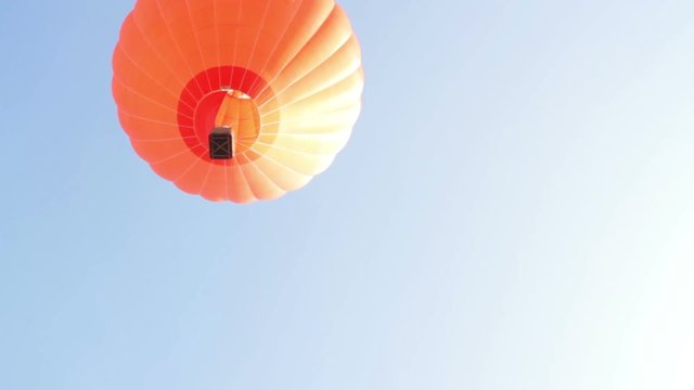 a hot air balloon festival