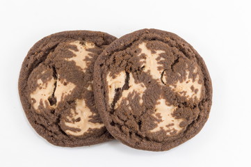 Chocolate chip brown cookies