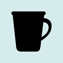 cup plate beverage icon vector illustration graphic eps 10