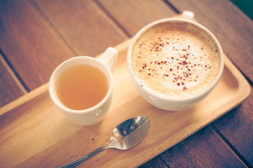 Cappuccino Cup of Cappuccino Coffee