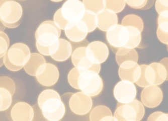 Blurred Bokeh Background in Gold tone