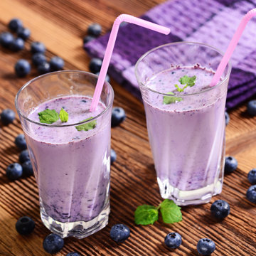 Blueberries drink