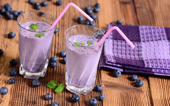 Blueberries drink