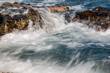 Fototapeta premium Vague vagues et océan
