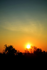 Fototapeta premium sun rise 