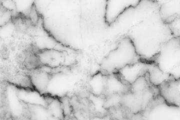 White marble texture background pattern with high resolution.