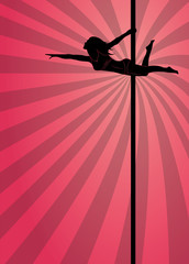 Poledance background