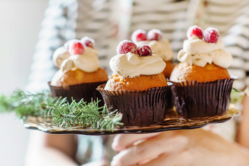 Christmas cupcakes