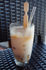 A Vietnamese iced coffee