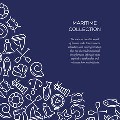 Maritime collection background