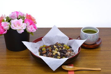 和菓子　甘納豆/伝統的技法で作られる和菓子です