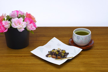 和菓子　甘納豆/伝統的技法で作られる和菓子です