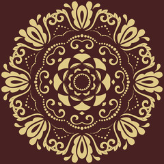 Oriental Abstract Vector Pattern