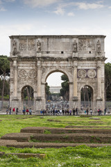 Konstantinsbogen, Rom, Italien