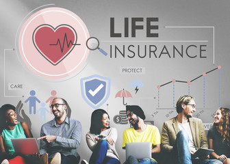 Life Insurance Protection Beneficiary Safeguard Concept