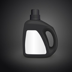 plastic detergent container