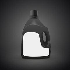 plastic detergent container