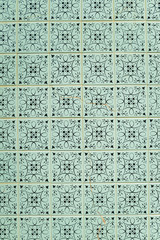 Azulejo beautiful traditional portuguese tiles background