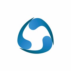 triangle vector logo icon