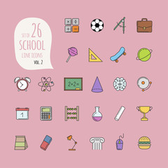 Back to school big set. Back to school.