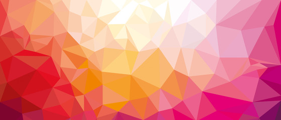 Fototapeta premium Low Poly Background Header
