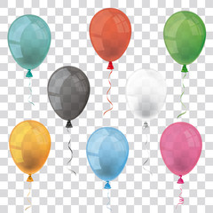 Transparent Balloons Set