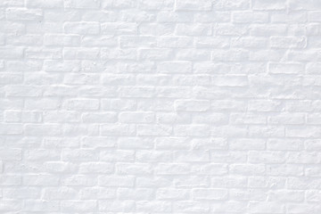 白いレンガの背景　White brick background