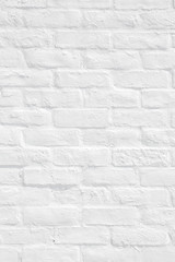 白いレンガの背景　White brick background