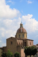 Fototapeta na wymiar San Frediano in Cestello catholic church in Florence, Italy