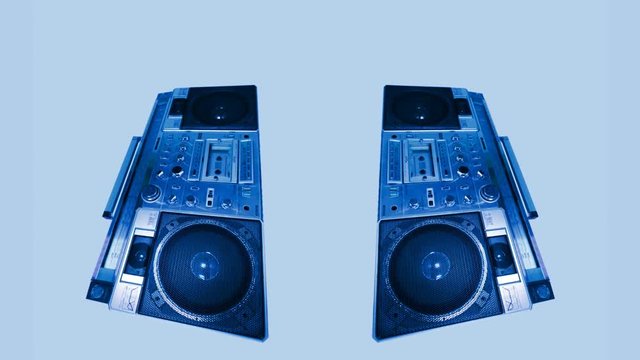 fantastic looking retro ghetto blaster