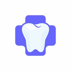 Dentist Dental Tooth vector logo icon