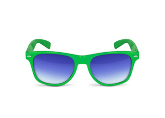 Fototapeta premium Green sun glasses
