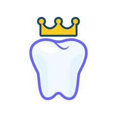 Dentist Dental Tooth vector logo icon