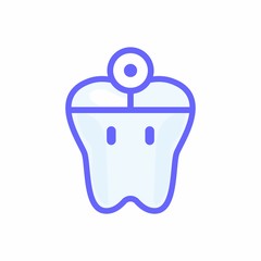 Dentist Dental Tooth vector logo icon